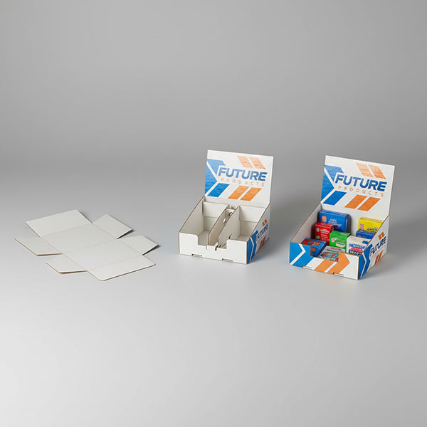 Custom cardboard box with full-color printing – folding carton from Color Creative Packaging
